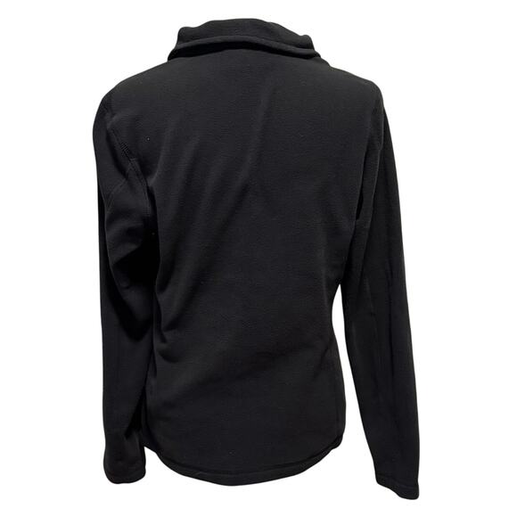 Patagonia Women’s Size S Micro D 1/4 Zip Fleece Pullover Black FLAW - Picture 3 of 6